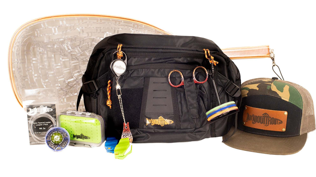 Fly Fishing Starter Bundle (Sling Pack) – All About Trout