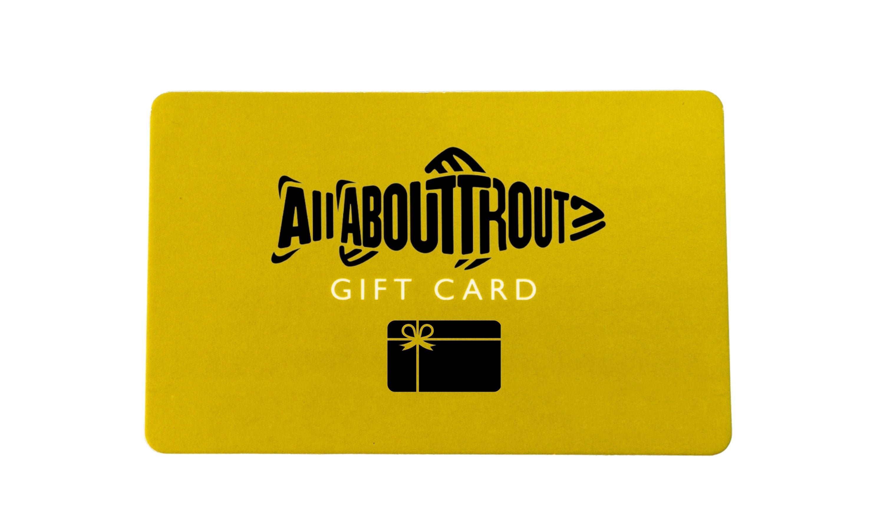 All About Trout Gift Card