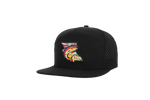Load image into Gallery viewer, BC Black 7 Panel Hat
