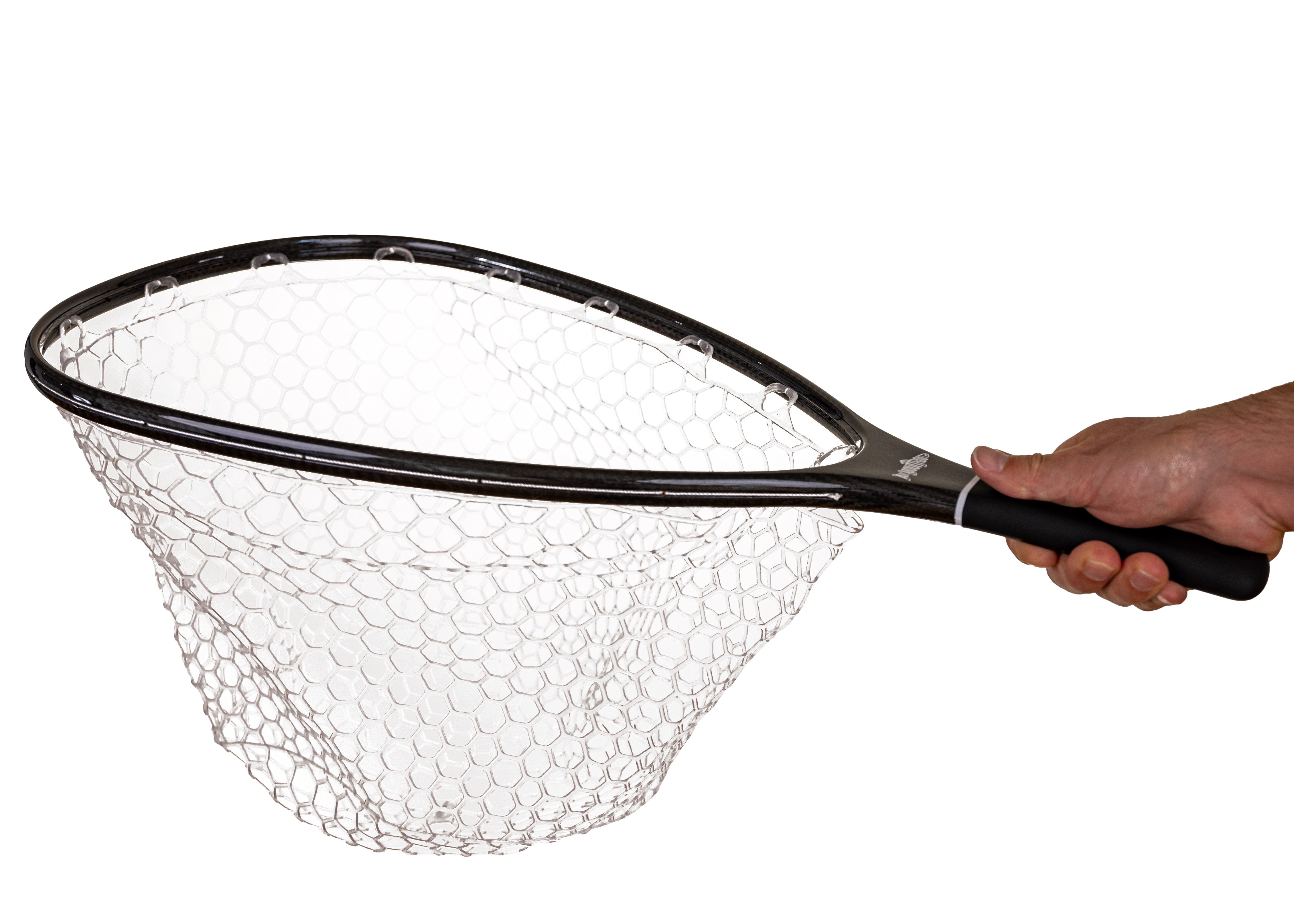 Maxcatch Carbon Fiber Fly Fishing Landing Net Trout Rubber Net