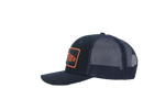Load image into Gallery viewer, Velcro Patch Navy Hat
